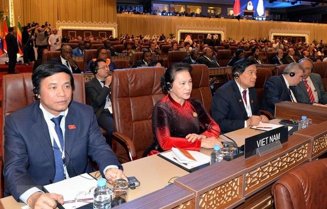 Concluye presidenta del Parlamento de Vietnam gira por Marruecos, Francia, Bélgica y Qatar ảnh 1 Concluye presidenta del Parlamento de Vietnam gira por Marruecos, Francia, Bélgica y Qatar ảnh 1