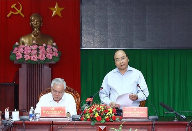 Premier vietnamita exhorta fuerte reestructuración económica en provincia sureña de Soc Trang ảnh 1 Premier vietnamita exhorta fuerte reestructuración económica en provincia sureña de Soc Trang ảnh 1