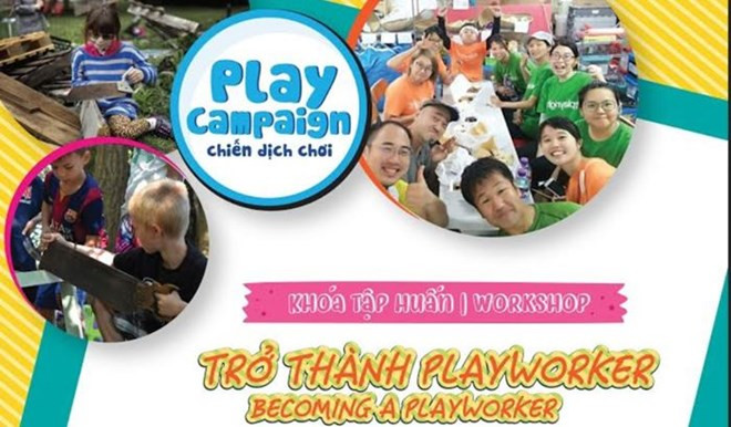 Realizan en Vietnam curso de capacitación en juegos de aventura para niños ảnh 1 Realizan en Vietnam curso de capacitación en juegos de aventura para niños ảnh 1