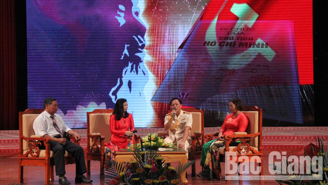 Bac Giang impulsa continuidad del pensamiento y la moral del Presidente Ho Chi Minh ảnh 1 Bac Giang impulsa continuidad del pensamiento y la moral del Presidente Ho Chi Minh ảnh 1