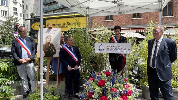Plaza en París lleva nombre de un vietnamita ảnh 2 Plaza en París lleva nombre de un vietnamita ảnh 2