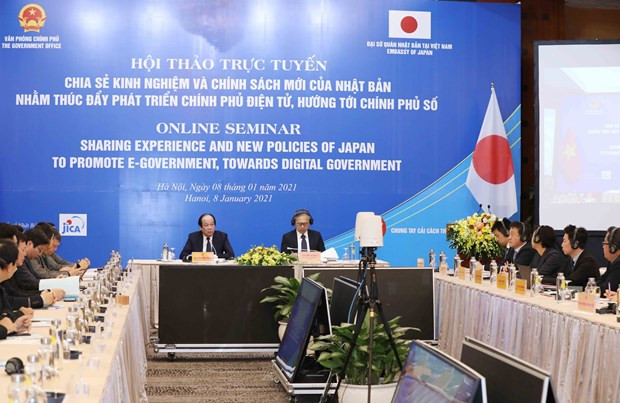 Vietnam consulta experiencias japonesas sobre Gobierno electrónico ảnh 2 Vietnam consulta experiencias japonesas sobre Gobierno electrónico ảnh 2