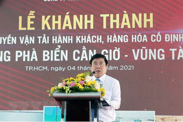 Provincia vietnamita estrena servicio de ferry Can Gio-Vung Tau ảnh 1