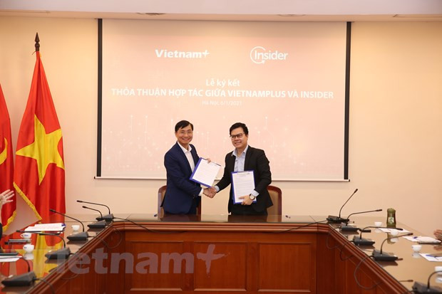 VietnamPlus y empresa Insider cooperan para promover la transformación digital en la prensa ảnh 1 VietnamPlus y empresa Insider cooperan para promover la transformación digital en la prensa ảnh 1