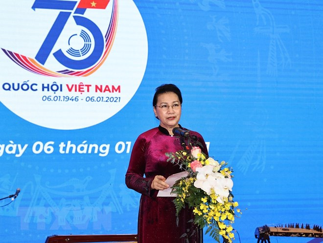 Encuentro especial para conmemorar aniversario de las primeras elecciones generales de Vietnam ảnh 2 Encuentro especial para conmemorar aniversario de las primeras elecciones generales de Vietnam ảnh 2
