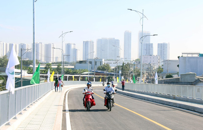 Ciudad Ho Chi Minh pone en marcha puente de Phuoc Loc ảnh 1 Ciudad Ho Chi Minh pone en marcha puente de Phuoc Loc ảnh 1