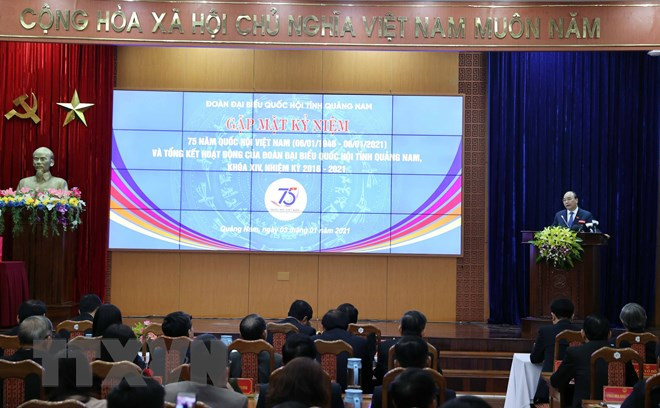 Premier asiste al aniversario 75 de las primeras elecciones generales de Vietnam ảnh 1