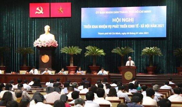 Empeña Ciudad Ho Chi Minh en mantener crecimiento económico y mejorar administración urbana ảnh 1 Empeña Ciudad Ho Chi Minh en mantener crecimiento económico y mejorar administración urbana ảnh 1
