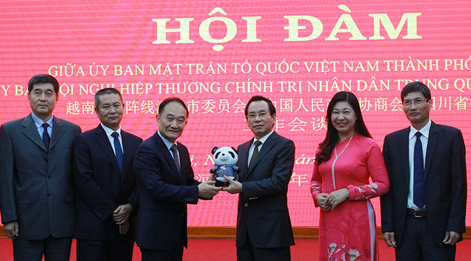 Hanoi y provincia china de Sichuan dispuestos a ampliar cooperación multifacética ảnh 1 Hanoi y provincia china de Sichuan dispuestos a ampliar cooperación multifacética ảnh 1