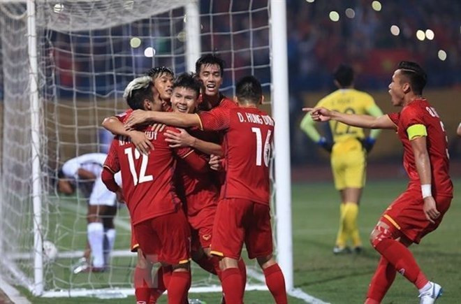 Selección vietnamita de fútbol impresiona a medios extranjeros con su racha invicta en Copa AFF Suzuki 2018 ảnh 1 Selección vietnamita de fútbol impresiona a medios extranjeros con su racha invicta en Copa AFF Suzuki 2018 ảnh 1