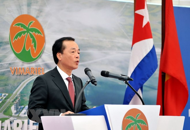 Inician construcción de parque industrial vietnamita en Zona de Desarollo Mariel en Cuba ảnh 1 Inician construcción de parque industrial vietnamita en Zona de Desarollo Mariel en Cuba ảnh 1