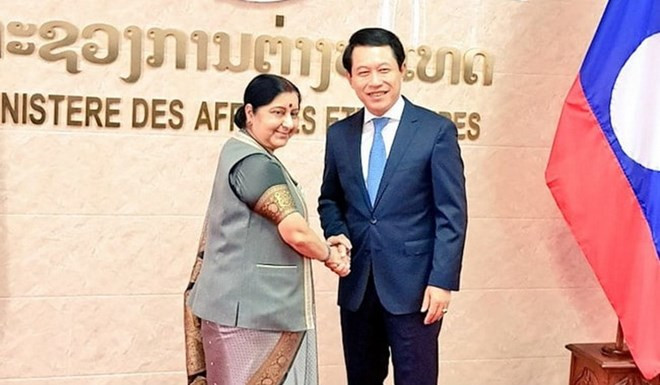 Laos y la India trazan itinerario para la futura colaboración multisectorial ảnh 1 Laos y la India trazan itinerario para la futura colaboración multisectorial ảnh 1