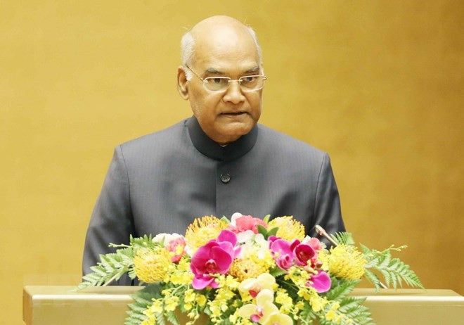 Destaca presidente de la India significado especial de las relaciones con Vietnam ảnh 1 Destaca presidente de la India significado especial de las relaciones con Vietnam ảnh 1