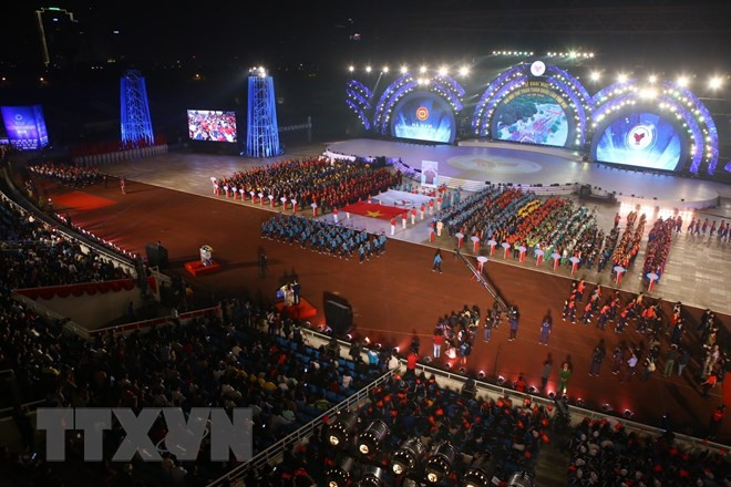 Inauguran en Hanoi los VIII Juegos Nacionales de Vietnam ảnh 1 Inauguran en Hanoi los VIII Juegos Nacionales de Vietnam ảnh 1