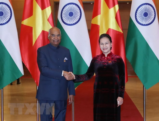 La India concede importancia a la asociación estratégica integral con Vietnam, afirma Presidente ảnh 1 La India concede importancia a la asociación estratégica integral con Vietnam, afirma Presidente ảnh 1