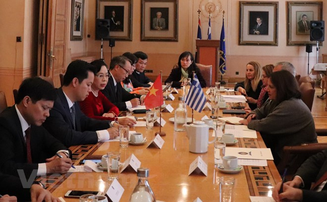 Capitales de Vietnam y Grecia robustecen cooperación cultural, turística y comercial ảnh 1 Capitales de Vietnam y Grecia robustecen cooperación cultural, turística y comercial ảnh 1