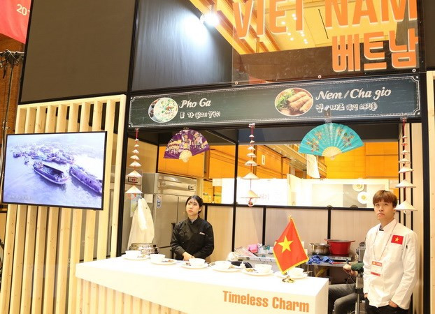 Presentan platos vietnamitas en Festival gastronómico de ASEAN en Corea del Sur ảnh 1 Presentan platos vietnamitas en Festival gastronómico de ASEAN en Corea del Sur ảnh 1