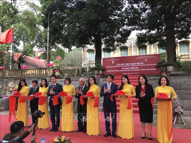 Exploran ciudadela vietnamita de Thang Long a través de planchas xilográficas ảnh 1 Exploran ciudadela vietnamita de Thang Long a través de planchas xilográficas ảnh 1