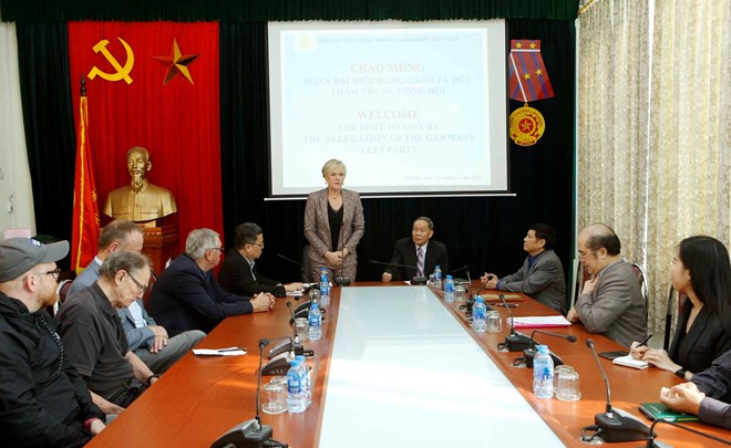 Partido alemán aprecia actividades de asociación vietnamita de víctimas del Agente Naranja ảnh 1 Partido alemán aprecia actividades de asociación vietnamita de víctimas del Agente Naranja ảnh 1
