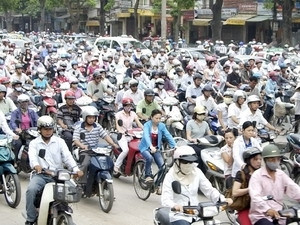 Hanoi reorganiza tráfico para reducir congestiones ảnh 1