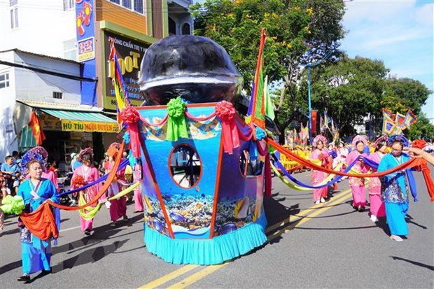 Preservan belleza cultural de festivales folclóricos en Ba Ria - Vung Tau ảnh 2