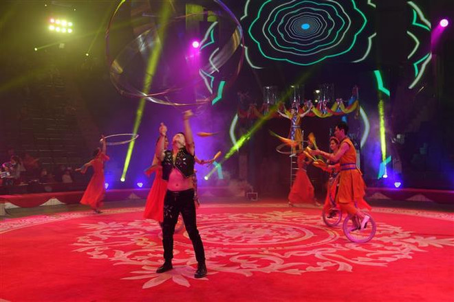 Inauguran en Hanoi el Festival Internacional del Circo 2022 ảnh 2 Inauguran en Hanoi el Festival Internacional del Circo 2022 ảnh 2
