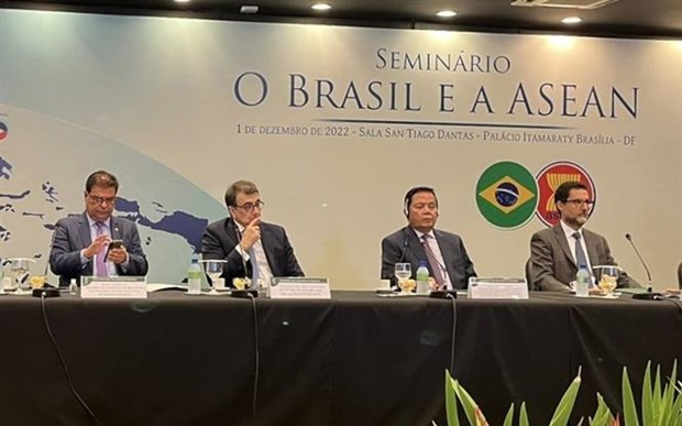 Taller busca impulsar cooperación ASEAN-Brasil ảnh 1 Taller busca impulsar cooperación ASEAN-Brasil ảnh 1