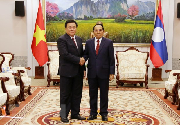Director de la Academia Política Nacional de Ho Chi Minh realiza visita a Laos ảnh 1 Director de la Academia Política Nacional de Ho Chi Minh realiza visita a Laos ảnh 1