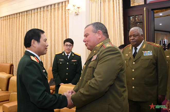 Promueven Vietnam y Cuba cooperación en defensa ảnh 2 Promueven Vietnam y Cuba cooperación en defensa ảnh 2