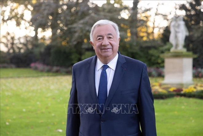Presidente del Senado francés enfatiza significado de su próxima visita a Vietnam ảnh 1 Presidente del Senado francés enfatiza significado de su próxima visita a Vietnam ảnh 1