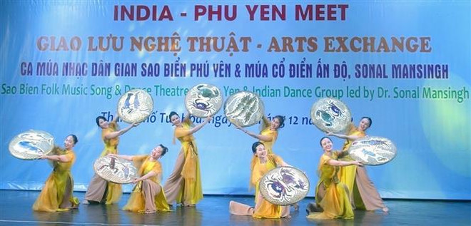 Celebran programa de intercambio artístico Vietnam-India ảnh 1 Celebran programa de intercambio artístico Vietnam-India ảnh 1