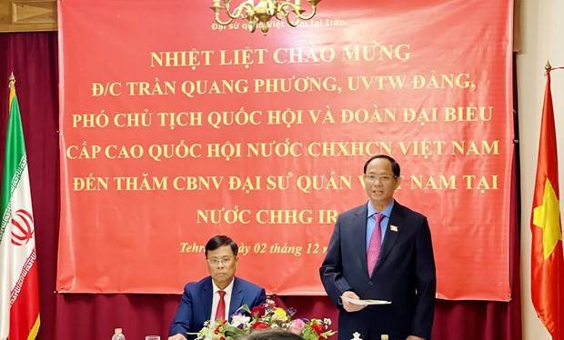 Vietnam e Irán robustecen relaciones de cooperación multifacética ảnh 2 Vietnam e Irán robustecen relaciones de cooperación multifacética ảnh 2