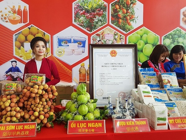 Bac Giang construye marcas de productos agrícolas para expandir mercado ảnh 1 Bac Giang construye marcas de productos agrícolas para expandir mercado ảnh 1