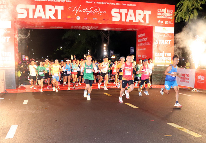 Efectúan Maratón internacional del Patrimonio en ciudad vietnamita ảnh 1 Efectúan Maratón internacional del Patrimonio en ciudad vietnamita ảnh 1