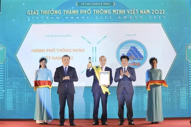 Da Nang gana por tercera vez premio de ciudad inteligente ảnh 2