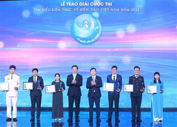 Concluye concurso sobre mar e islas de Vietnam ảnh 1