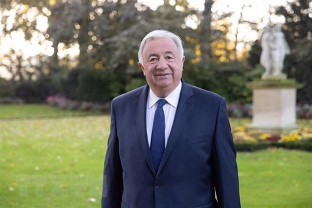 Visita de presidente del Senado de Francia a Vietnam impulsa nexos bilaterales ảnh 1