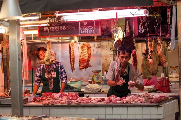 Tailandia declara la guerra a las importaciones ilegales de carne de cerdo ảnh 1 Tailandia declara la guerra a las importaciones ilegales de carne de cerdo ảnh 1