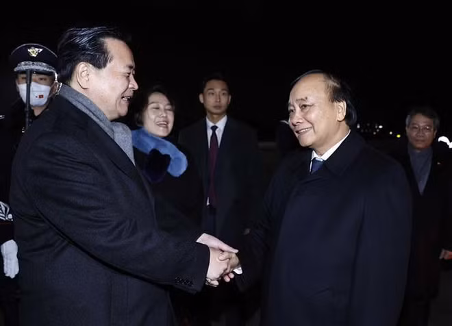 Presidente de Vietnam concluye con éxito visita de Estado a Corea del Sur ảnh 2 Presidente de Vietnam concluye con éxito visita de Estado a Corea del Sur ảnh 2