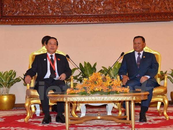 Presidente del Senado cambodiano afirma nexos de solidaridad con Vietnam ảnh 1 Presidente del Senado cambodiano afirma nexos de solidaridad con Vietnam ảnh 1