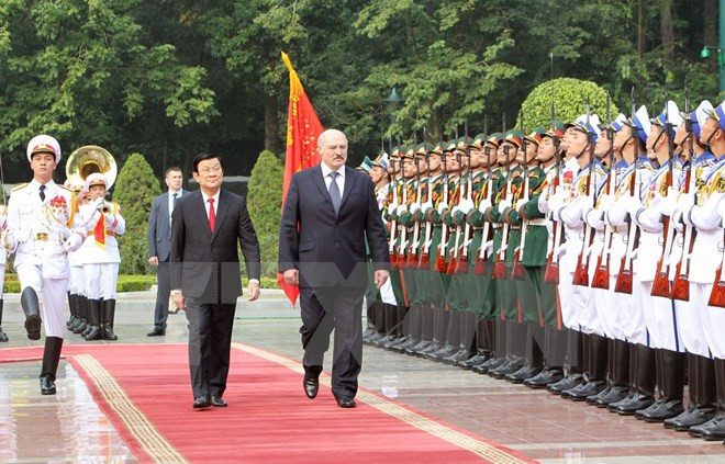 Vietnam – Belarús ratifican voluntad de elevar nexos bilaterales a nueva altura ảnh 1 Vietnam – Belarús ratifican voluntad de elevar nexos bilaterales a nueva altura ảnh 1