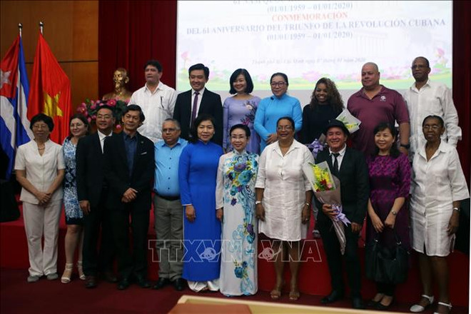 Conmemoran en Ciudad Ho Chi Minh triunfo de la Revolución cubana ảnh 1 Conmemoran en Ciudad Ho Chi Minh triunfo de la Revolución cubana ảnh 1