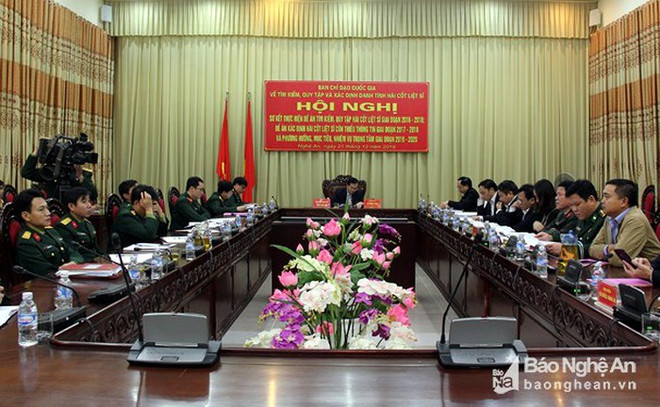 Exhortan a esforzarse por garantizar eficiencia de identificación de restos de mártires vietnamitas ảnh 1 Exhortan a esforzarse por garantizar eficiencia de identificación de restos de mártires vietnamitas ảnh 1