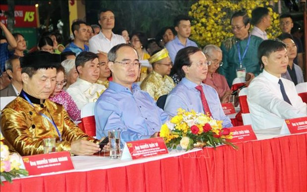 Destacan valores culturales del Tet en Ciudad Ho Chi Minh ảnh 1  Destacan valores culturales del Tet en Ciudad Ho Chi Minh ảnh 1