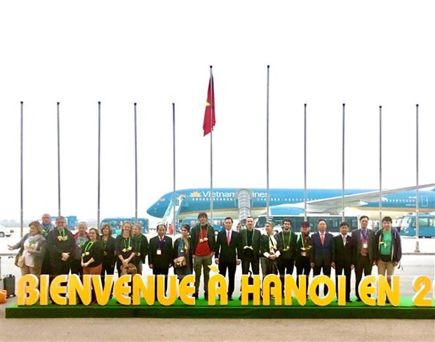 Recibe Hanoi al primer turista extranjero del año ảnh 1 Recibe Hanoi al primer turista extranjero del año ảnh 1