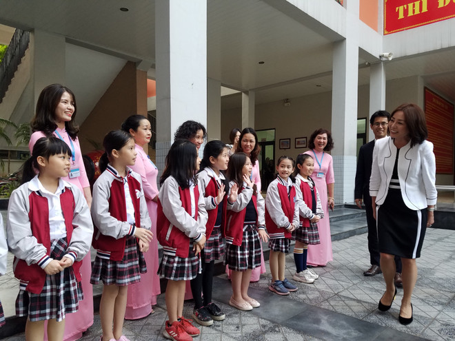 Promueven clases de idioma japonés en escuela vietnamita amistad binacional ảnh 1 Promueven clases de idioma japonés en escuela vietnamita amistad binacional ảnh 1