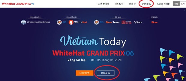 Celebran en Hanoi torneo internacional de seguridad cibernética ảnh 1 Celebran en Hanoi torneo internacional de seguridad cibernética ảnh 1