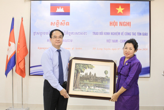 Intercambian Vietnam y Camboya experiencias en asuntos religiosos ảnh 1 Intercambian Vietnam y Camboya experiencias en asuntos religiosos ảnh 1
