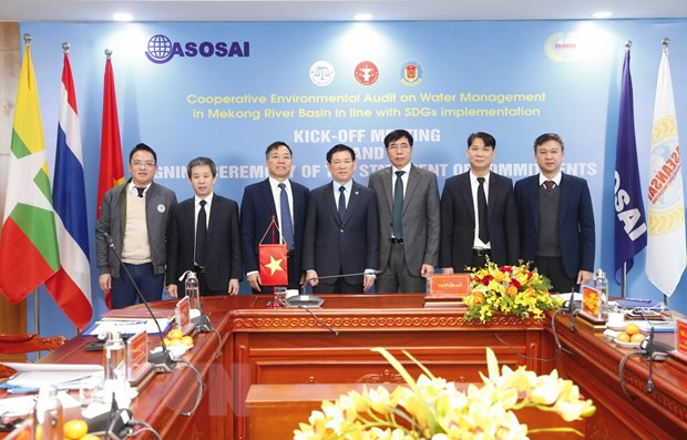 Lanzan la auditoría coordinada de gestión de recursos hídricos en río Mekong ảnh 1 Lanzan la auditoría coordinada de gestión de recursos hídricos en río Mekong ảnh 1