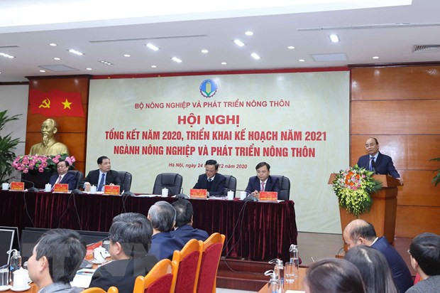 Sector agrícola de Vietnam aspira a 44 mil millones de USD por exportaciones en 2021 ảnh 1 Sector agrícola de Vietnam aspira a 44 mil millones de USD por exportaciones en 2021 ảnh 1